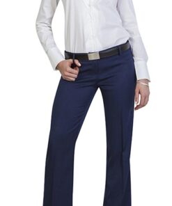 Full navy pants outfit