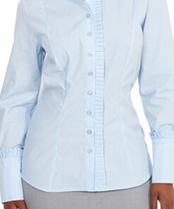 Blue Domino Shirt Front