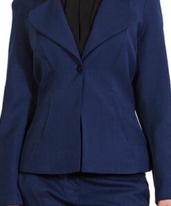 full navy suit front