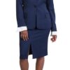 full navy suit skirt