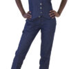 RoundneckWaistcoat denim full outfit