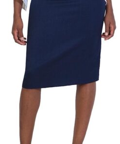 pencil skirt navy front