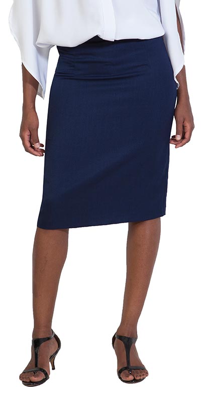 Refined Ponte Pencil Skirt - Solid