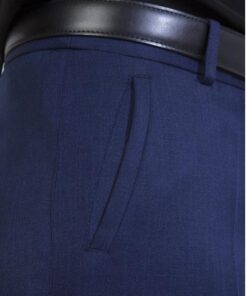 Navy pants detail