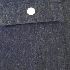 High-quality dark denim jeans with a buttoned back pocket, suitable for casual and streetwear fashion in South Africa.