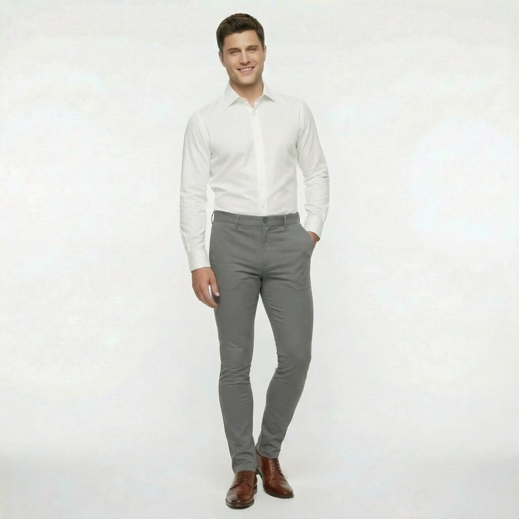 #305 A Charcoal - Skinny Trouser