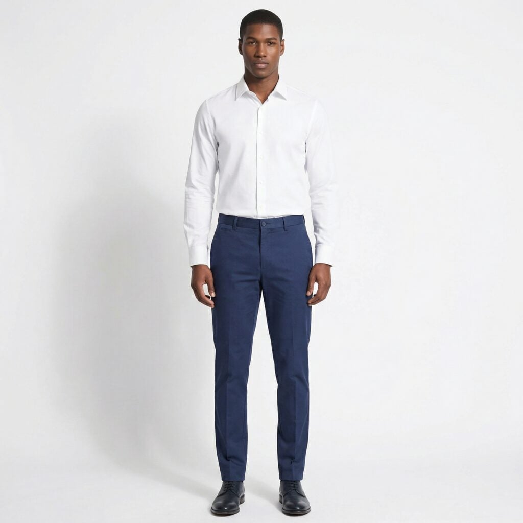 #934 A Navy - Tapered Trouser